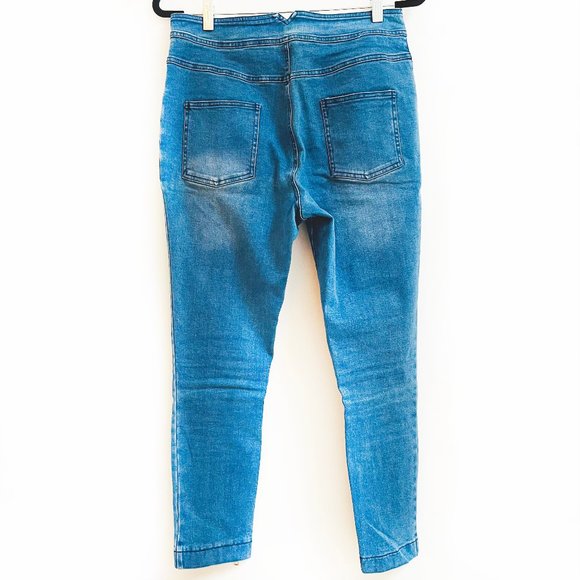 Dana Pant (Blue Denim) - Ivory & Chain - Picture 9 of 13